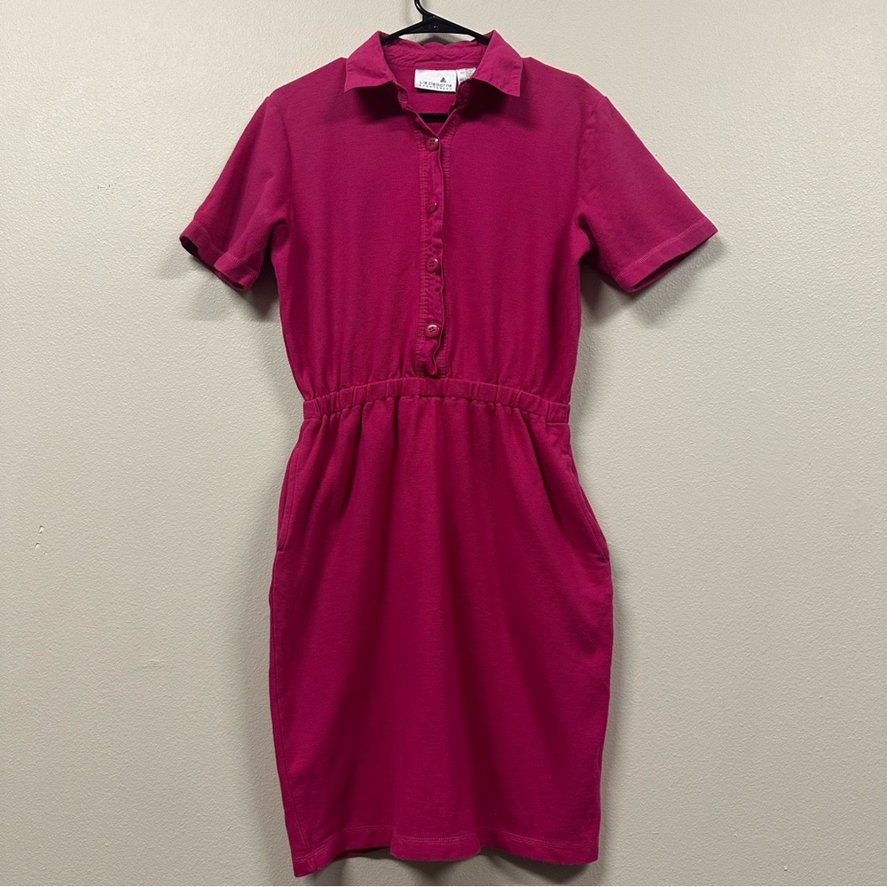 Vintage Liz Claiborne Pink Knit Dress